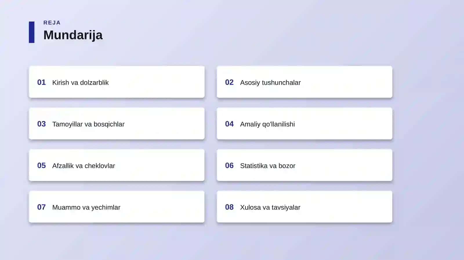 Algoritmlar — qadamba-qadam yo'riqnoma — 1-qism 2