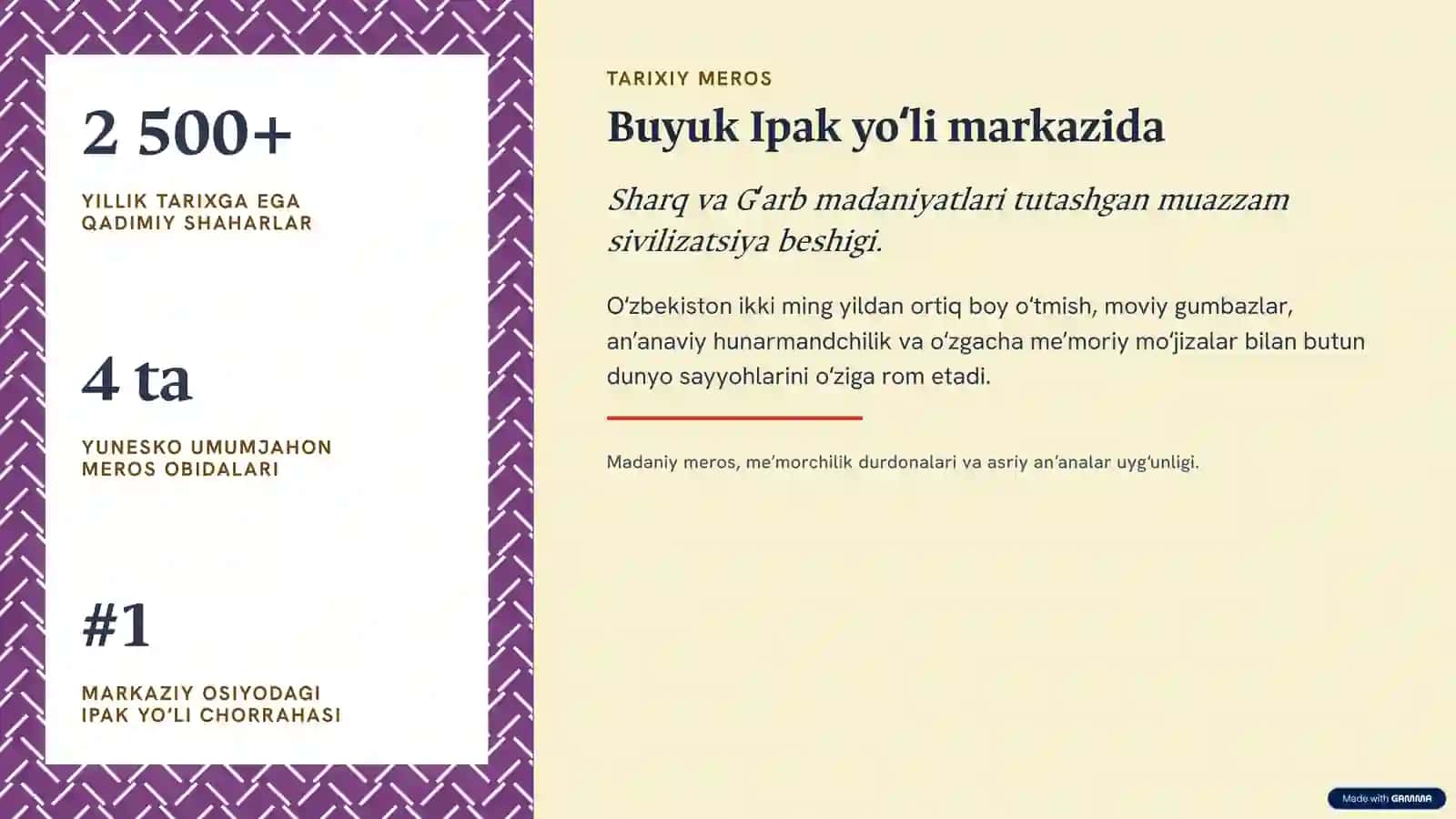SAYYOHLAR UCHUN QO'LLENMA 2
