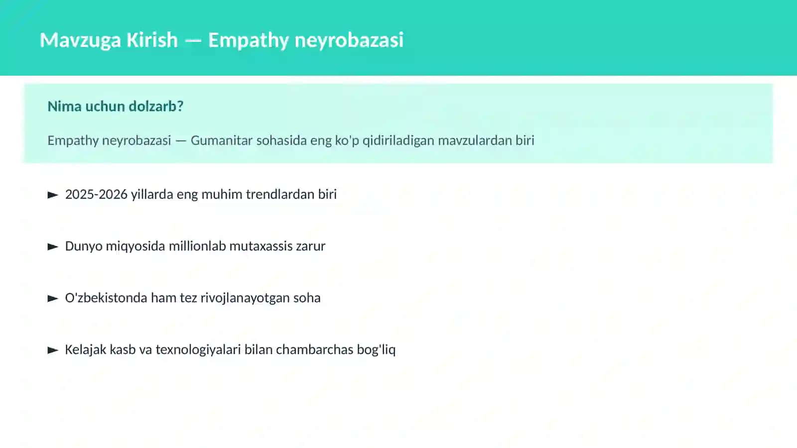 Empathy neyrobazasi 2