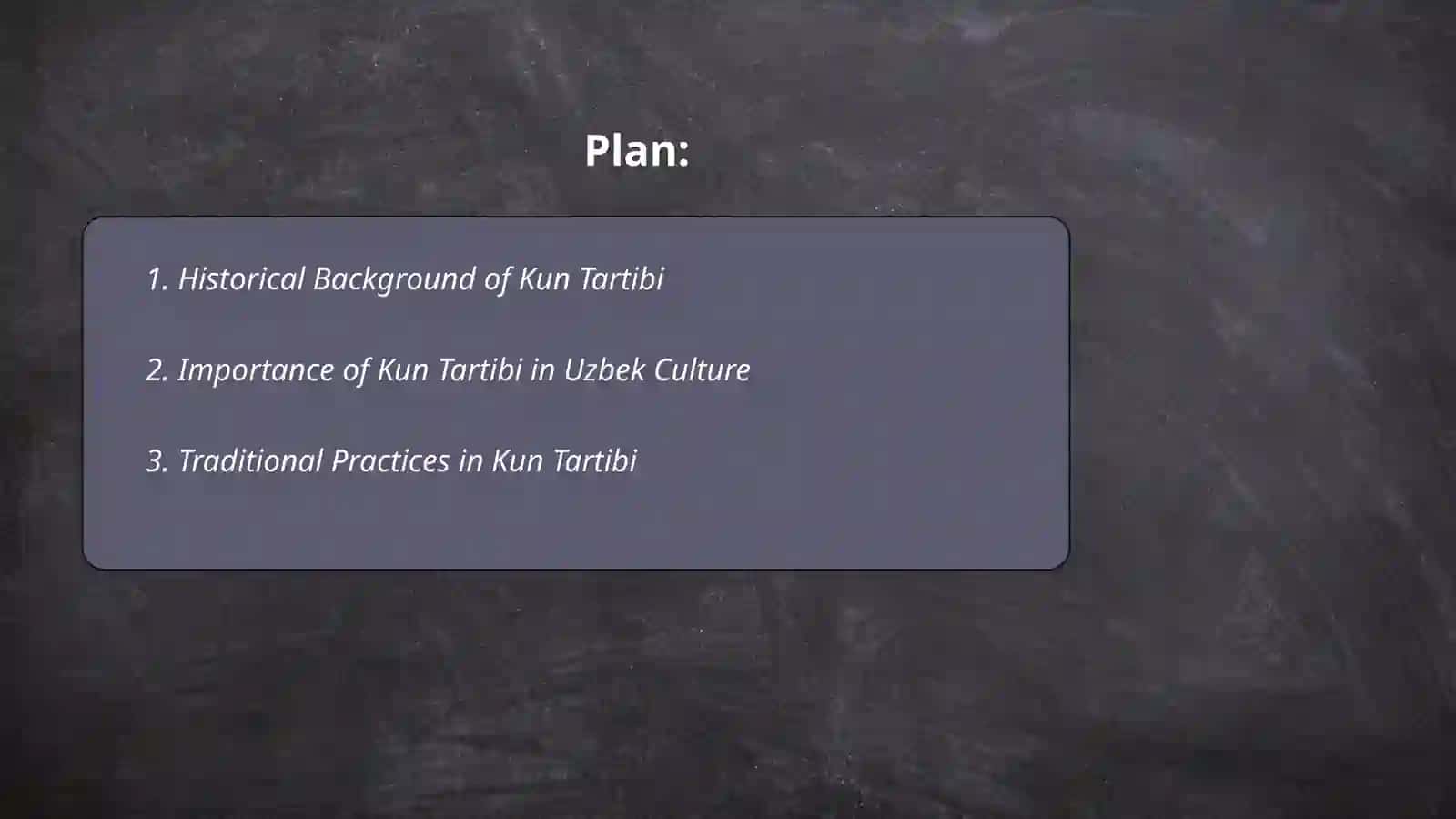 Kun Tartibi 2