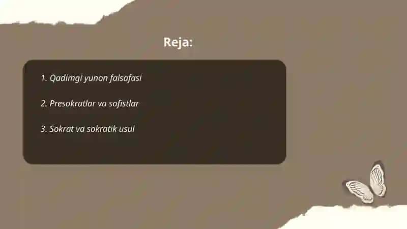 G'arb falsafasi 2