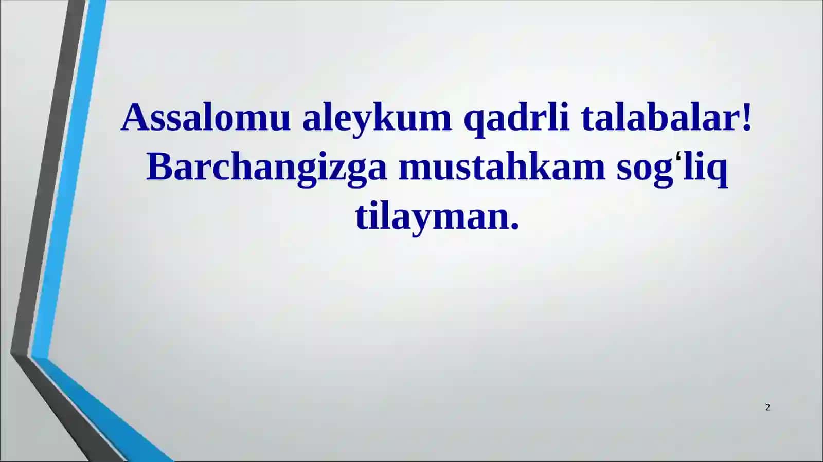 TUZLARNING INTEGRAL ERISH ISSIQLIGINI ANIQLASH 2
