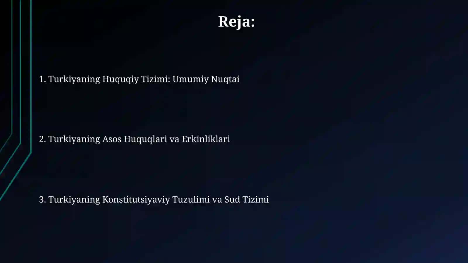 Turkiyaning huquq tizimi 2