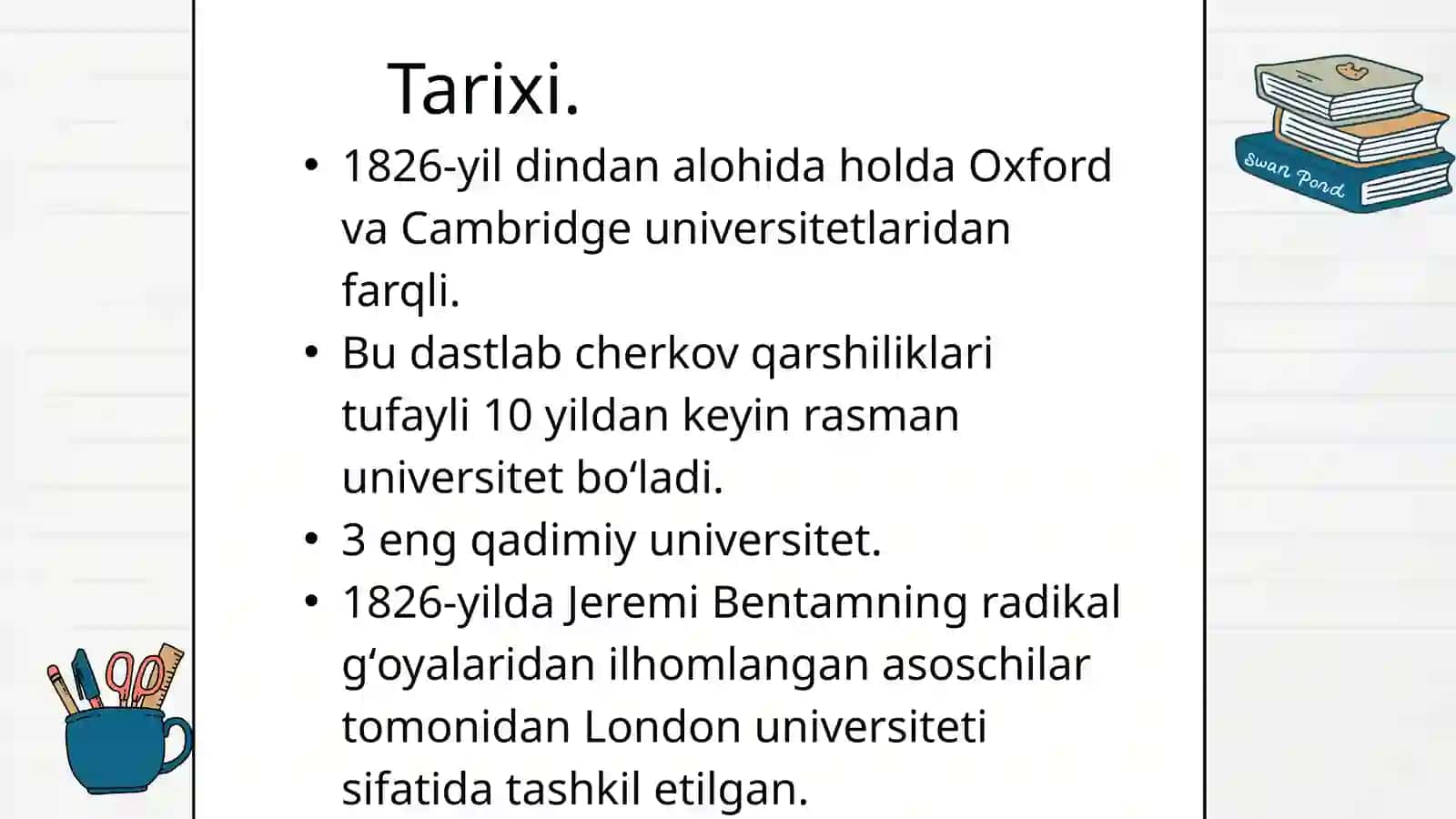 University collage London 2