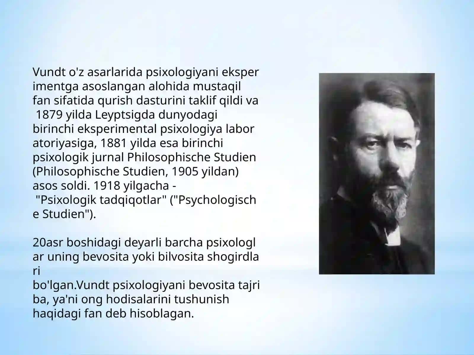 Vundtning sotsial psixalogik qarashlari 2