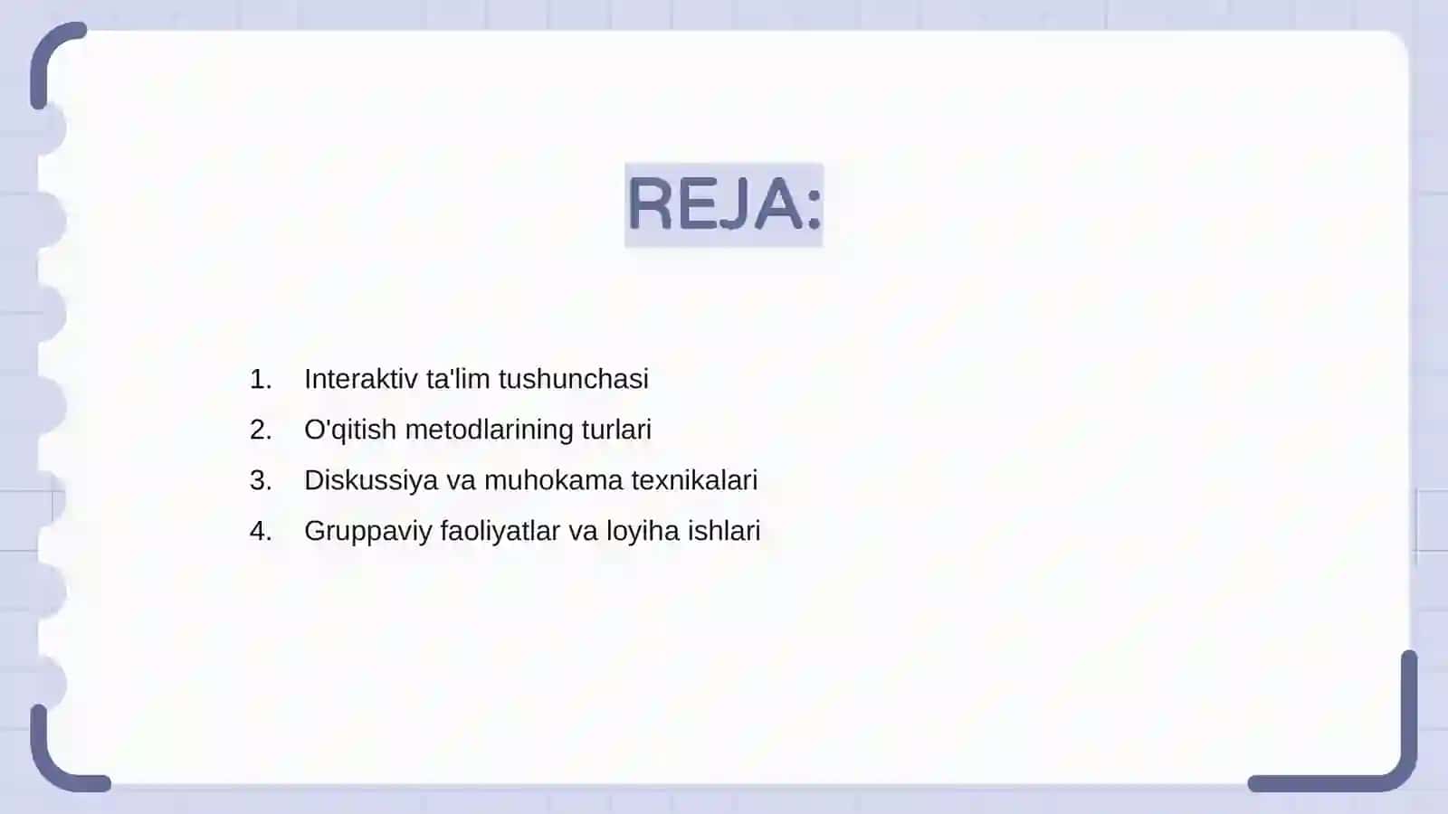 Òqitishning interaktiv metodlari 2