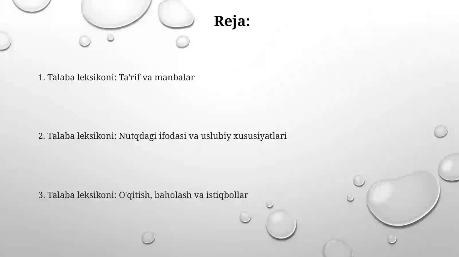 talabalar leksikasi 2