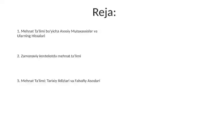 Mutafakkirlar merosida mehnat tarbiyasi 2