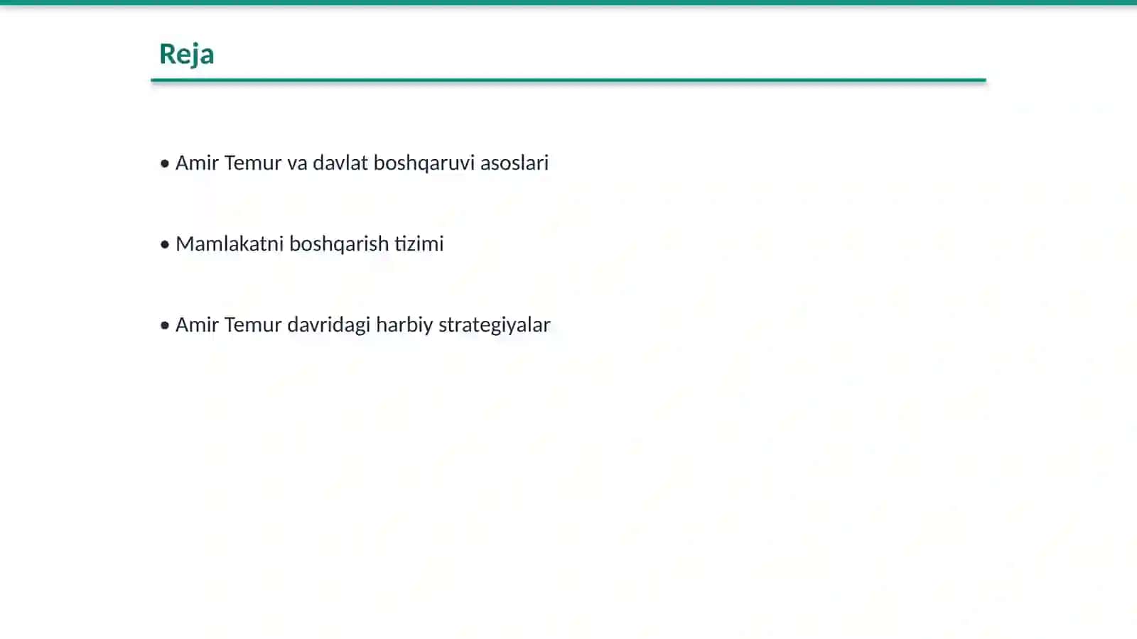 Amir Temur davlati boshqaruvi 2