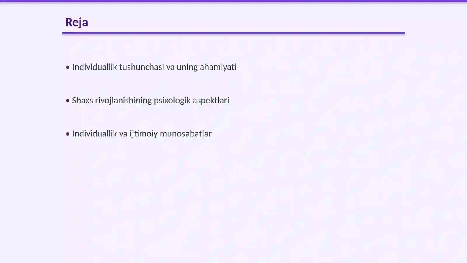 Shaxs rivojlanishining individuallik xususiyatlari va ularning roʻli 2
