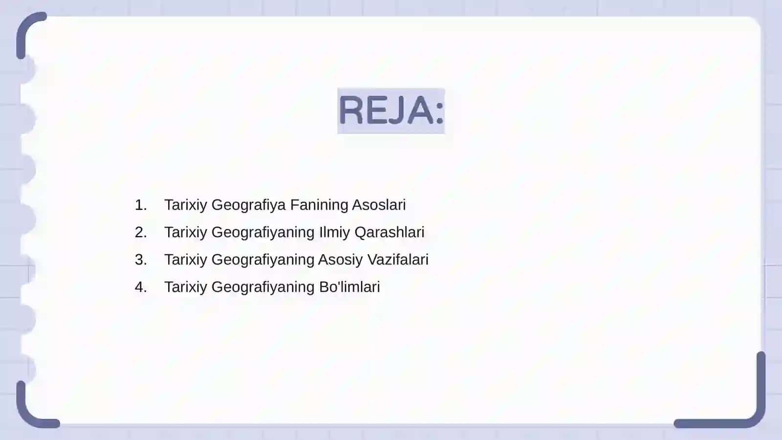 Tarixiy Geografiya Fanining Asoslari 2