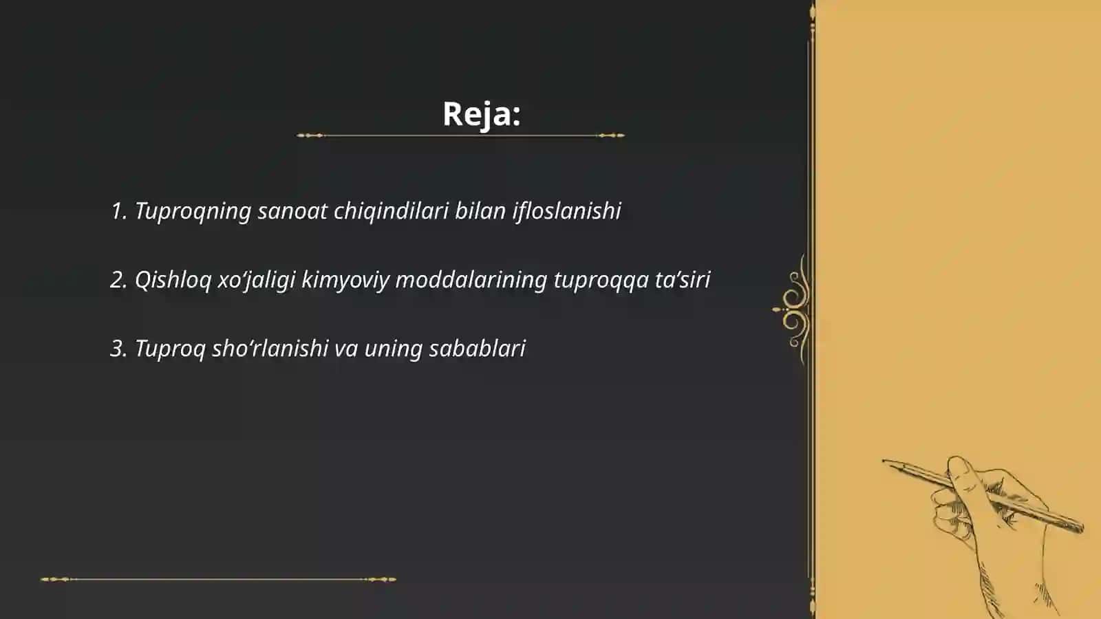 Tuproqning sanoat chiqindilari bilan ifloslanishi 2