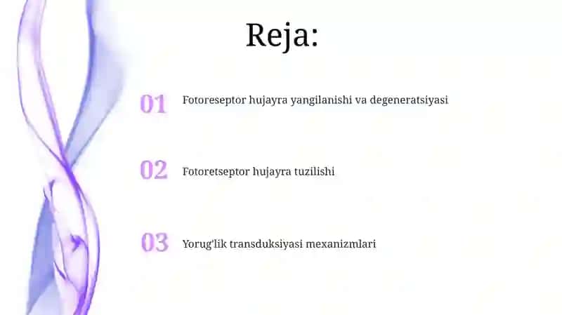 Fotoretseptor hujayralarining ultrastrukturasi va gistofiziologiyasi 2