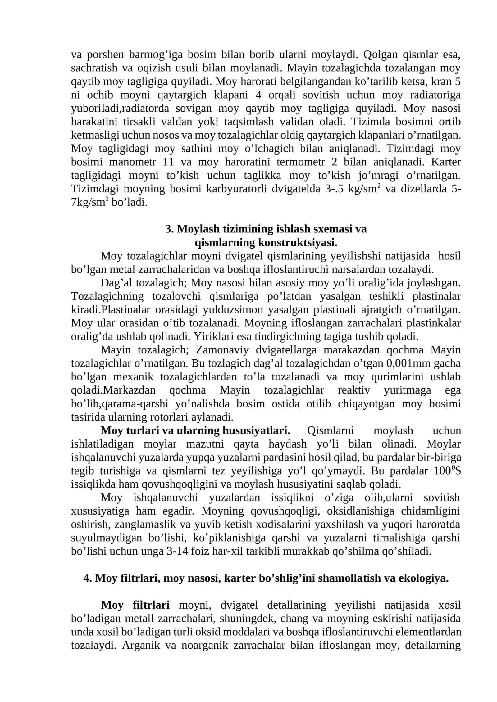 Moy va suv nasosining korpusini tiklash 2