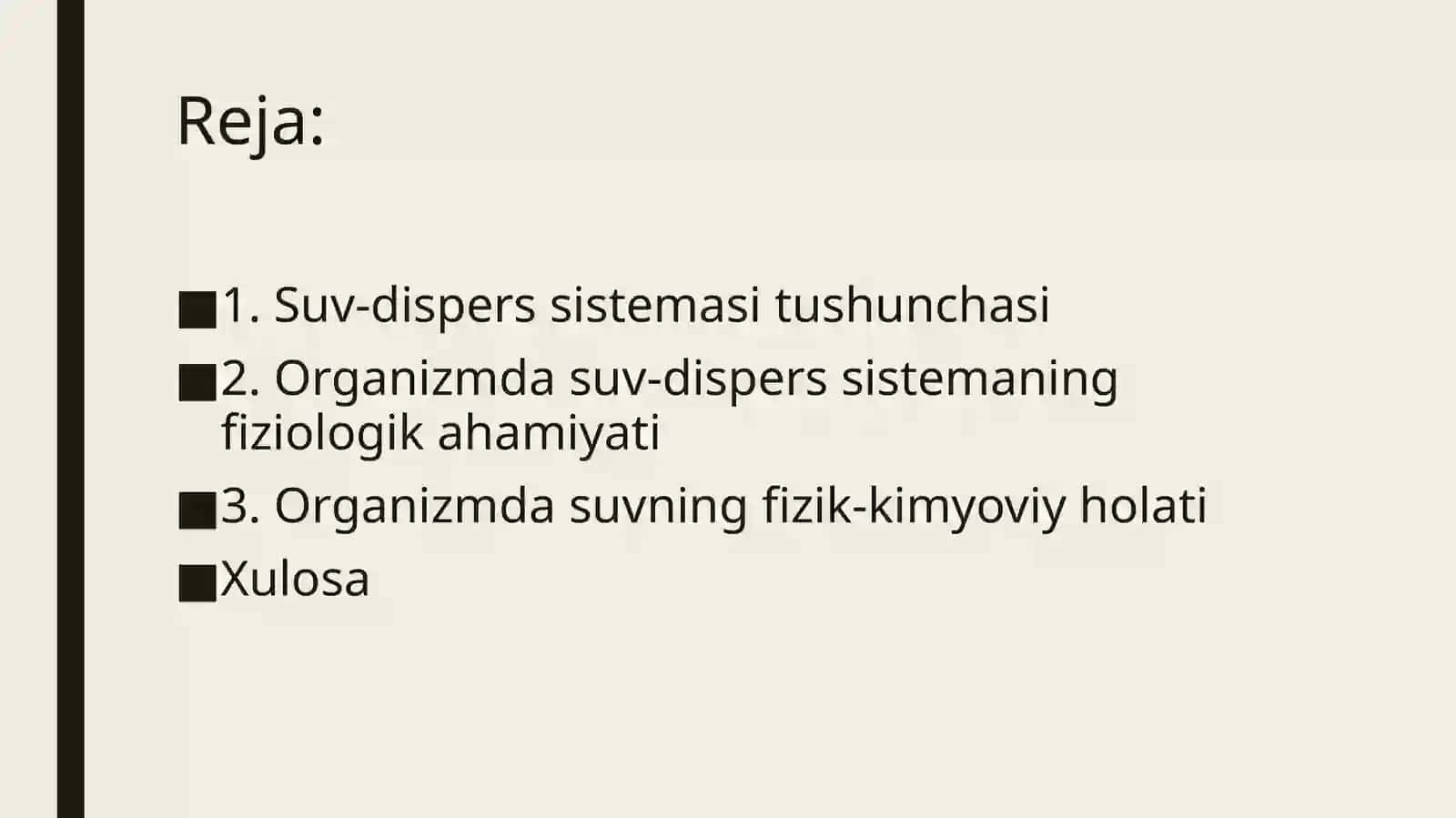 Organizmning suv-dispers sistemasi 2