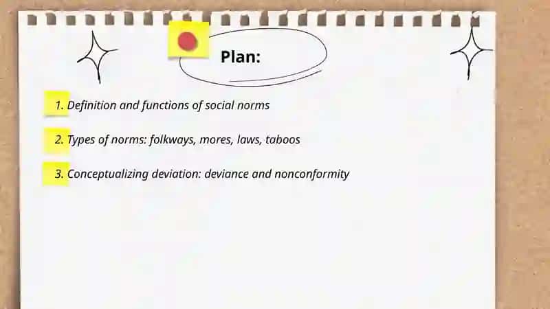 Norm and deviation from the norm 2