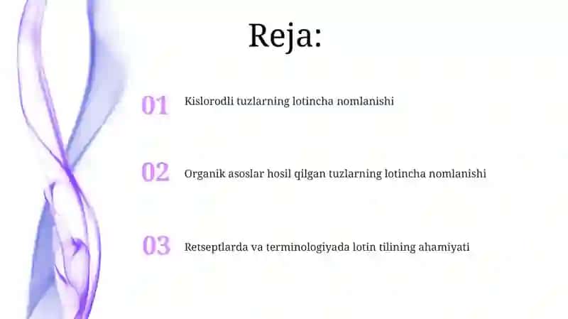 Kislorodli tuzlar 2