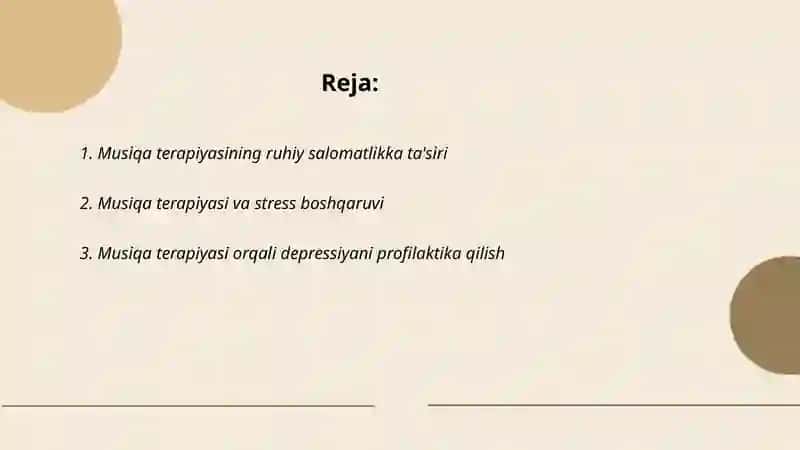 Musiqa terapiyasi va ruhiy salomatlik profilaktikasi 2
