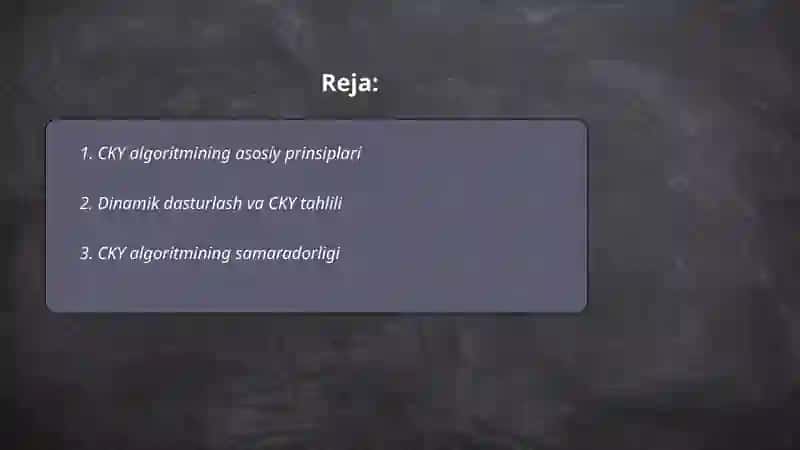 CKY algoritmi 2
