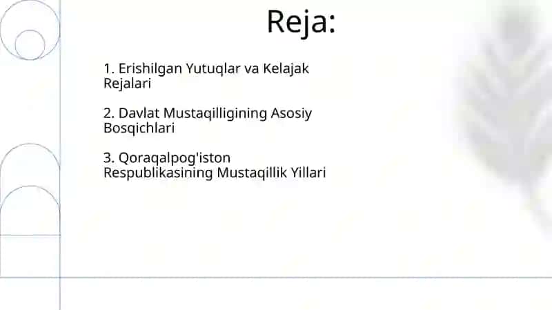 Qoraqalpog'iston Respublikasining Iqtisodiy Taraqqiyoti 2
