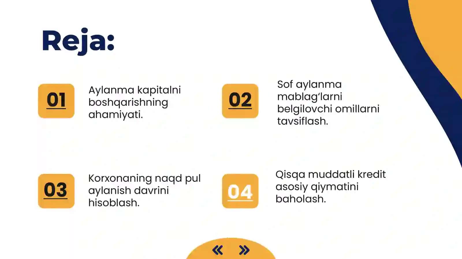 Aylanma kapital 2