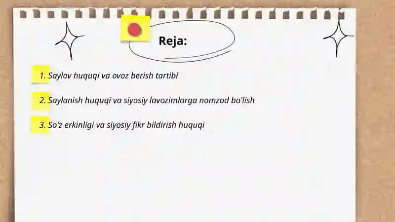 Fuqarolarning siyosiy huquqlari 2
