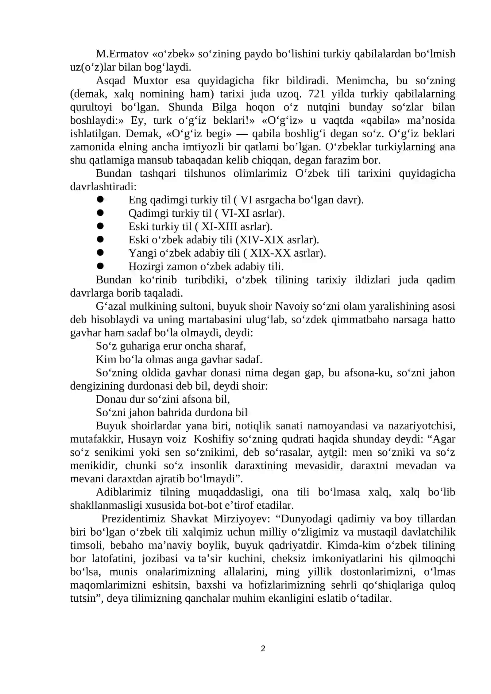 Til – millat ko‘zgusi 2