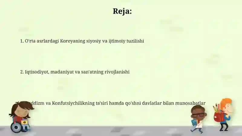 Koreya o'rtasi asrlarda 2