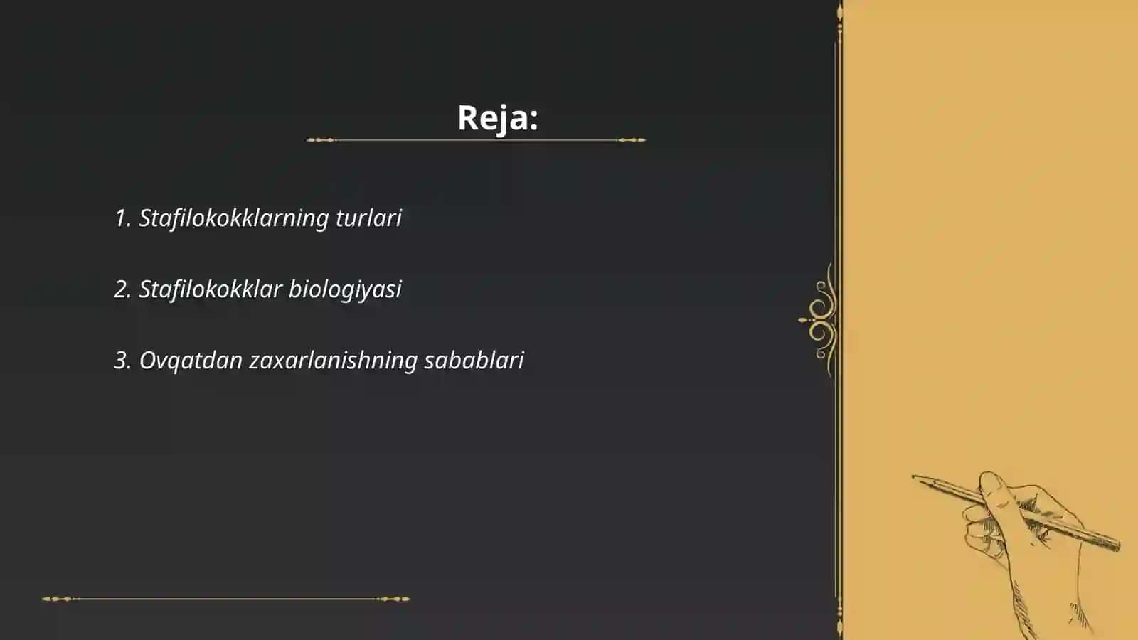 Stafilokokklarning turlari 2