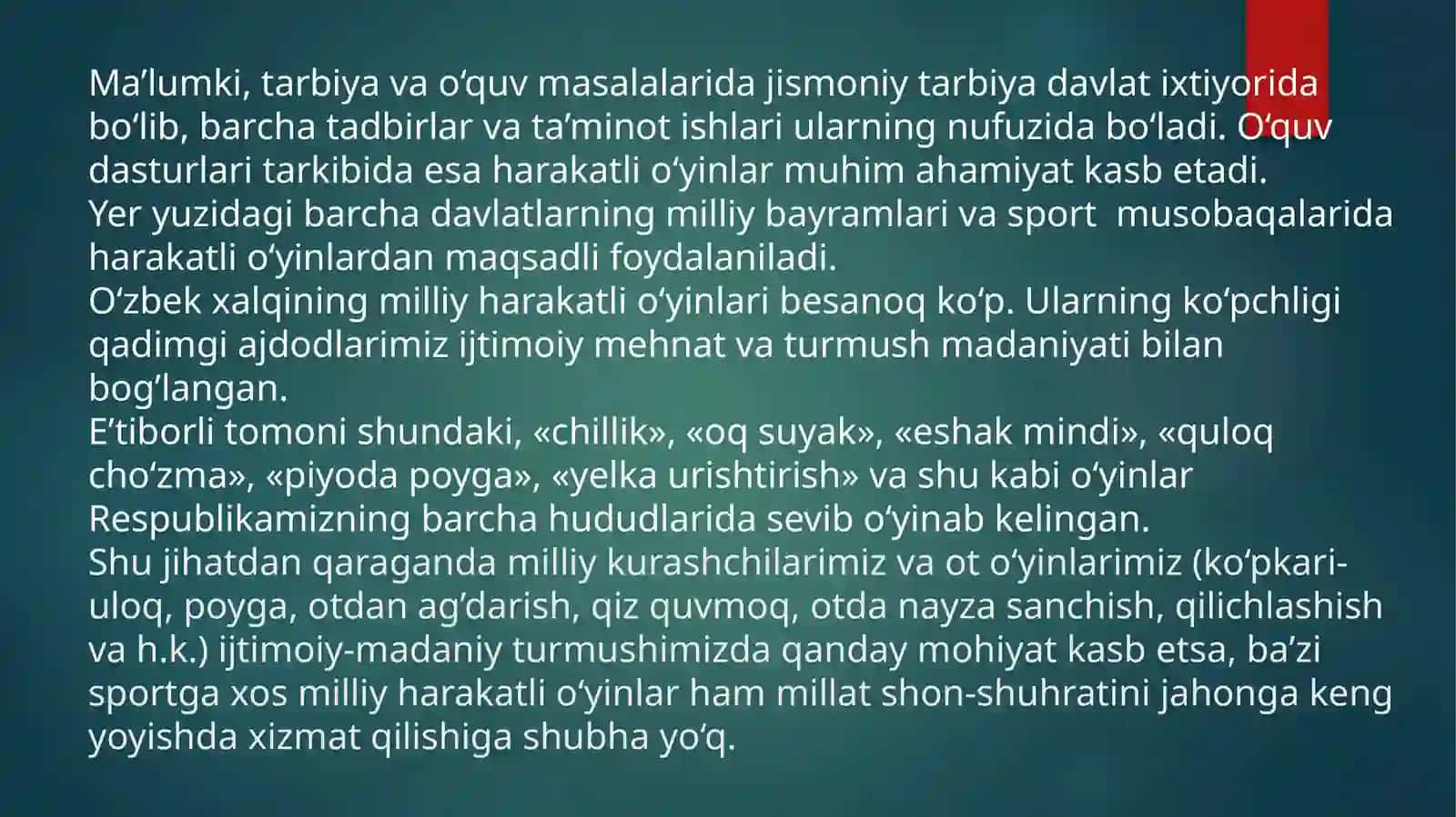Milliyvaharakatlio'yinlar tushunchasi 2