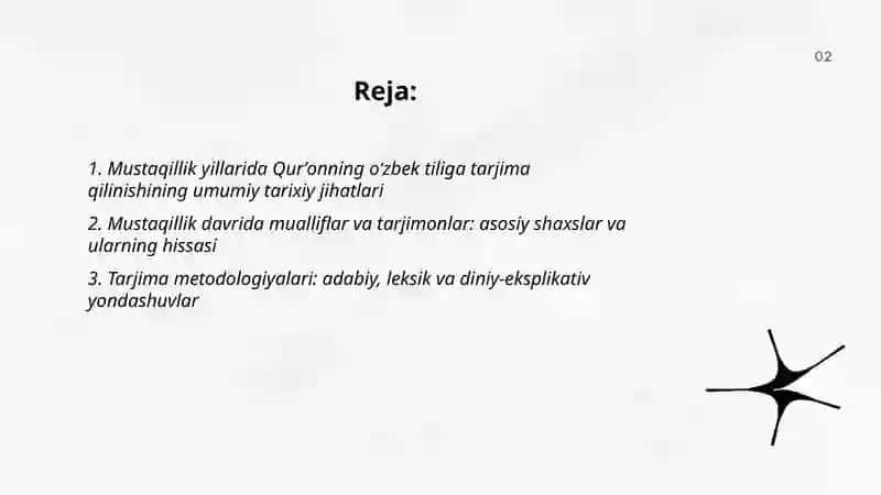 Mustaqillik yillarida Qurʼonning oʻzbek tiliga tarjima qilinishi va tafsirlari 2