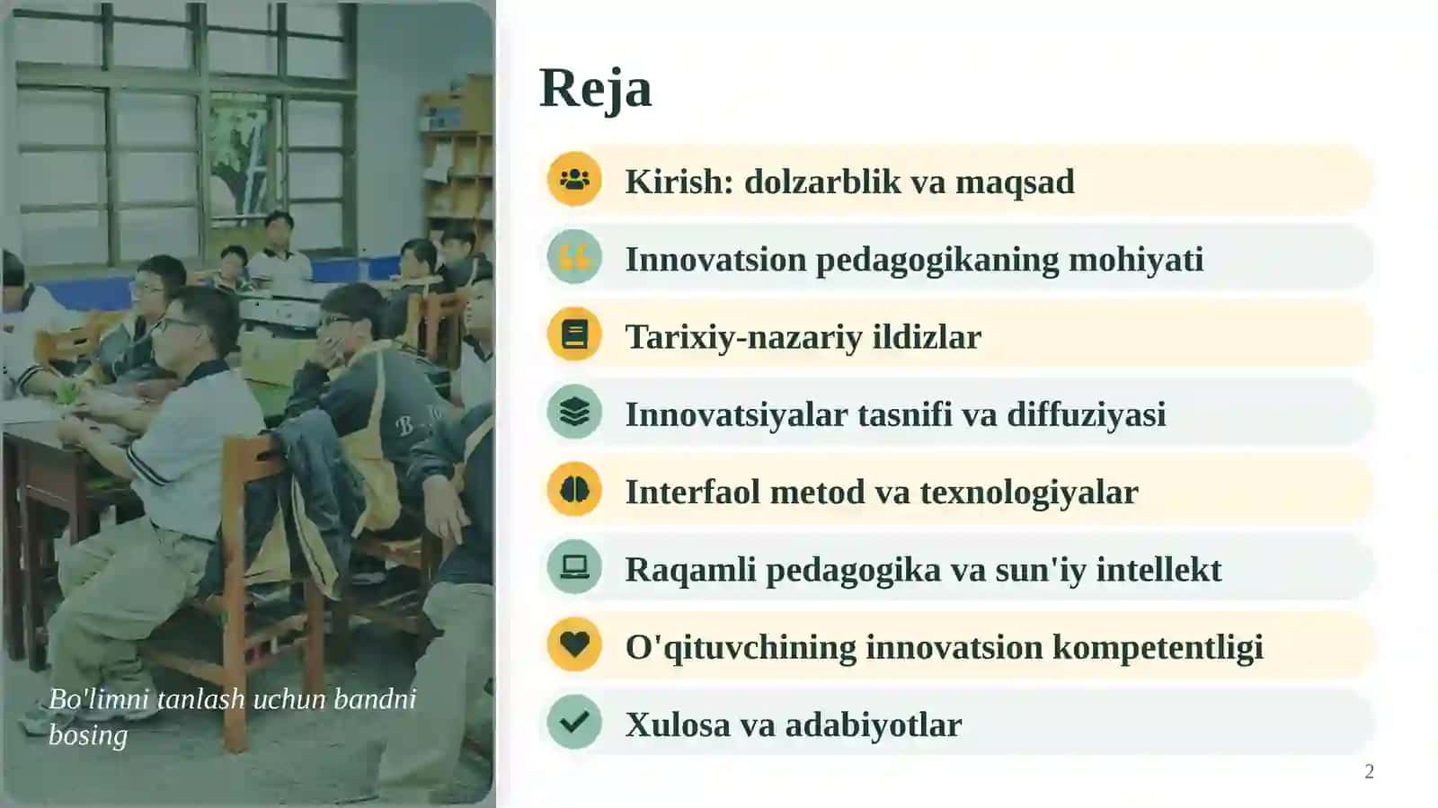 Innovatsion Pedagogika 2