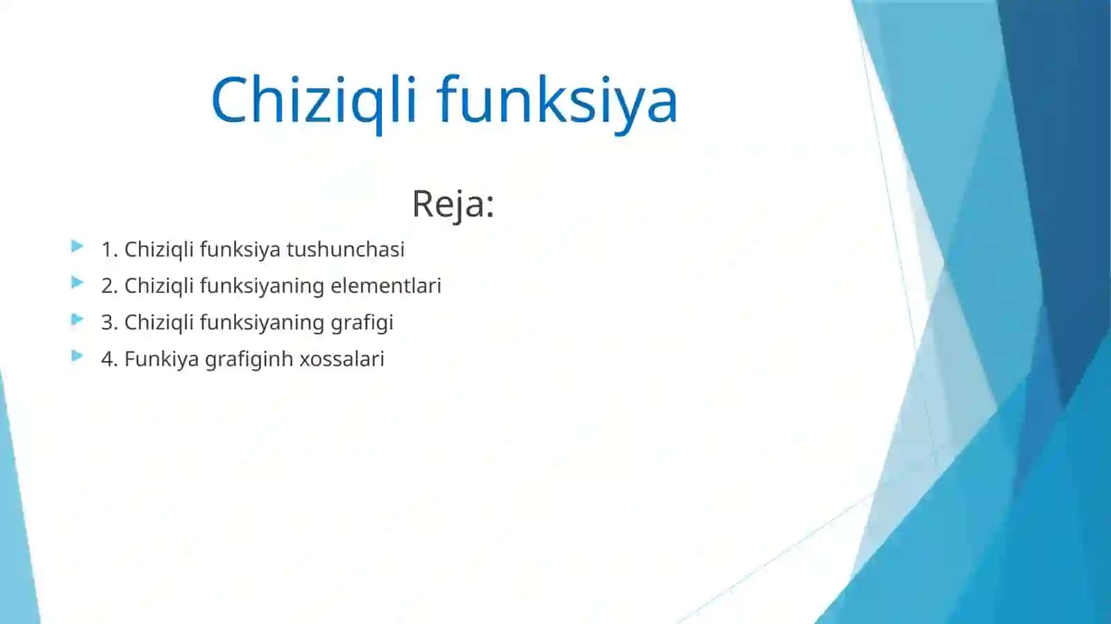 Chiziqlifunksiya 2
