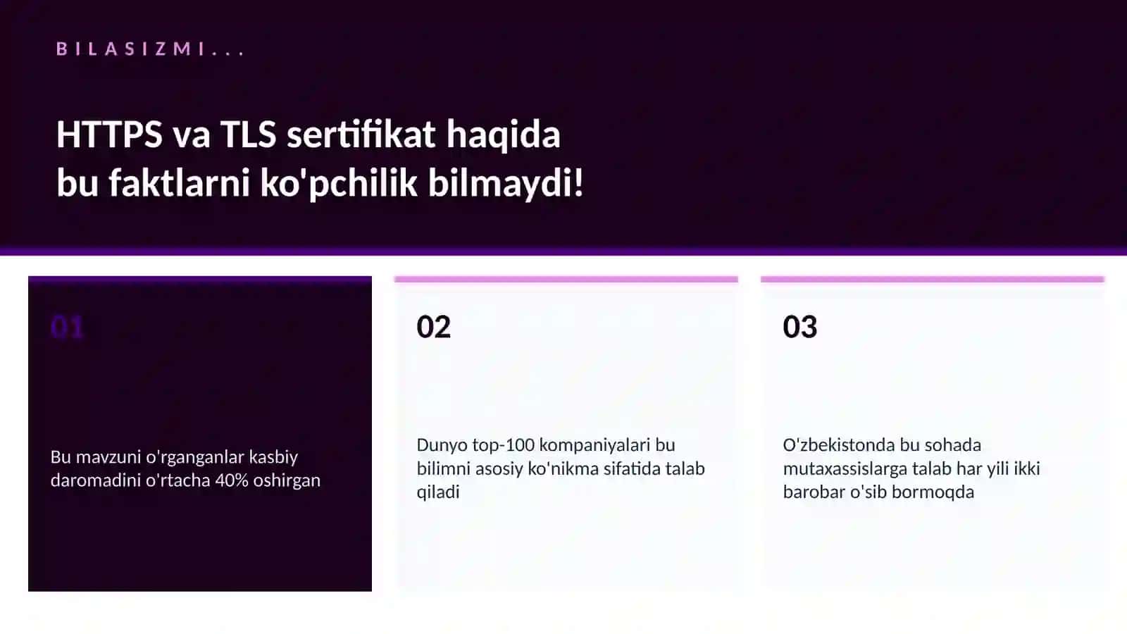 HTTPS va TLS sertifikat 2