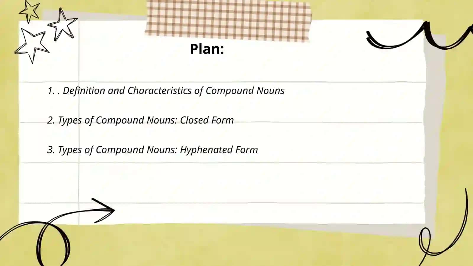 Compound nouns 2