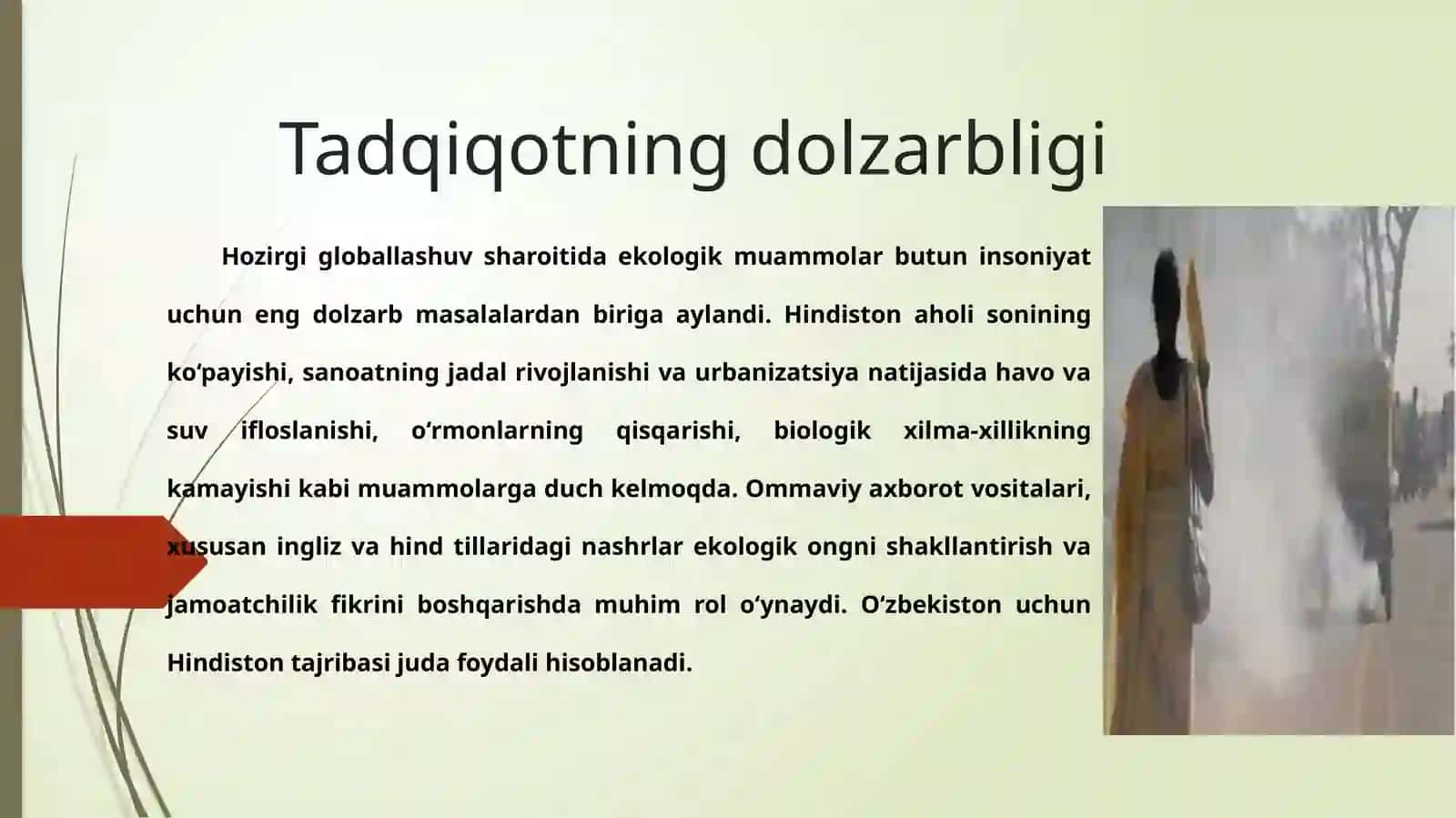 Hindiston Matbuatida Ekologik Muammolarning Yoritilishi 2