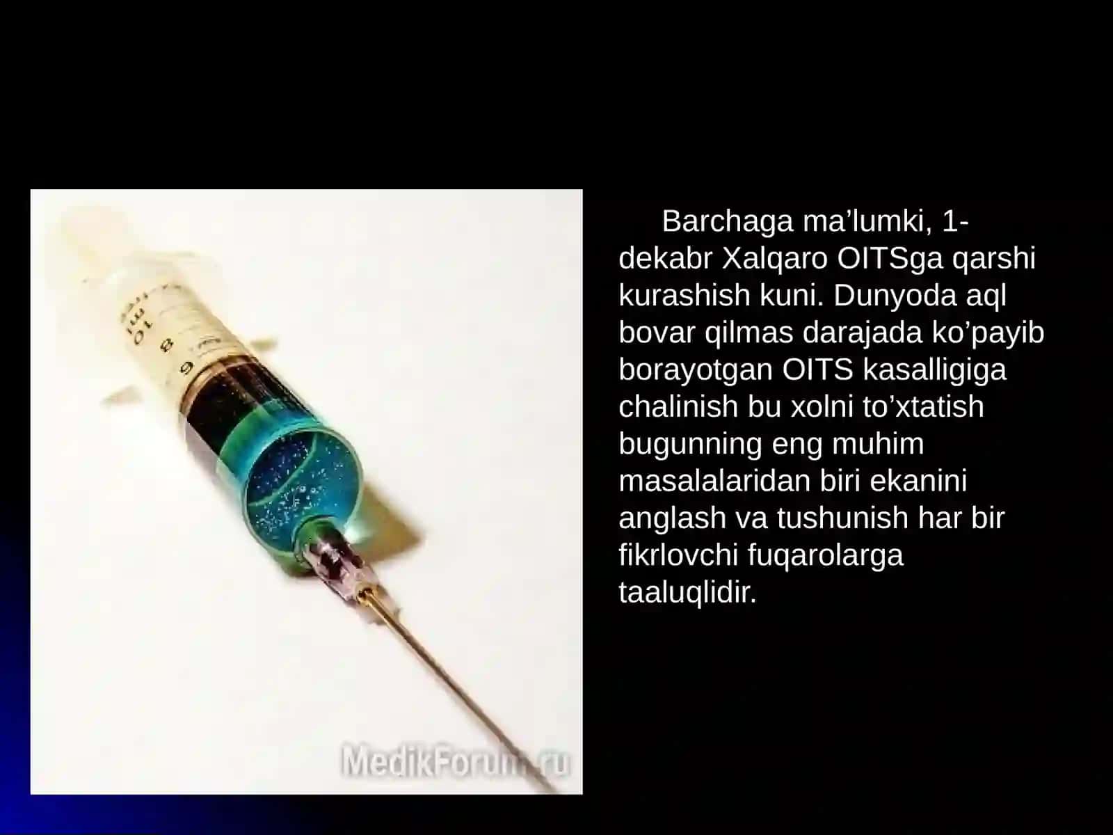 OITS – XXI asr vabosi.Yuqishida'vomuolajalari 2