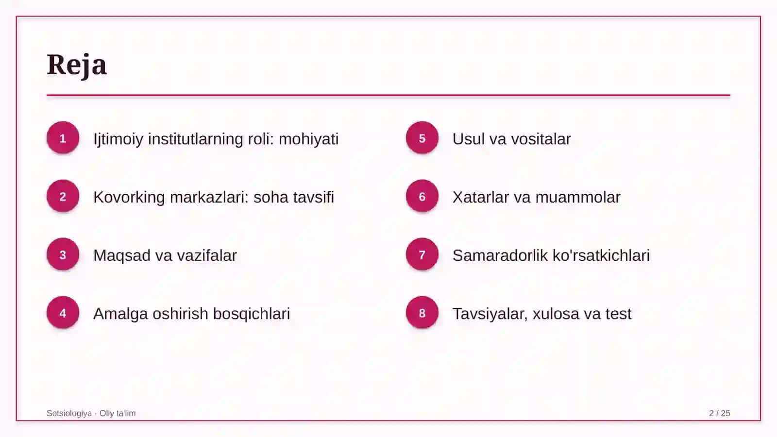 Kovorking markazlarida ijtimoiy institutlarning roli 2