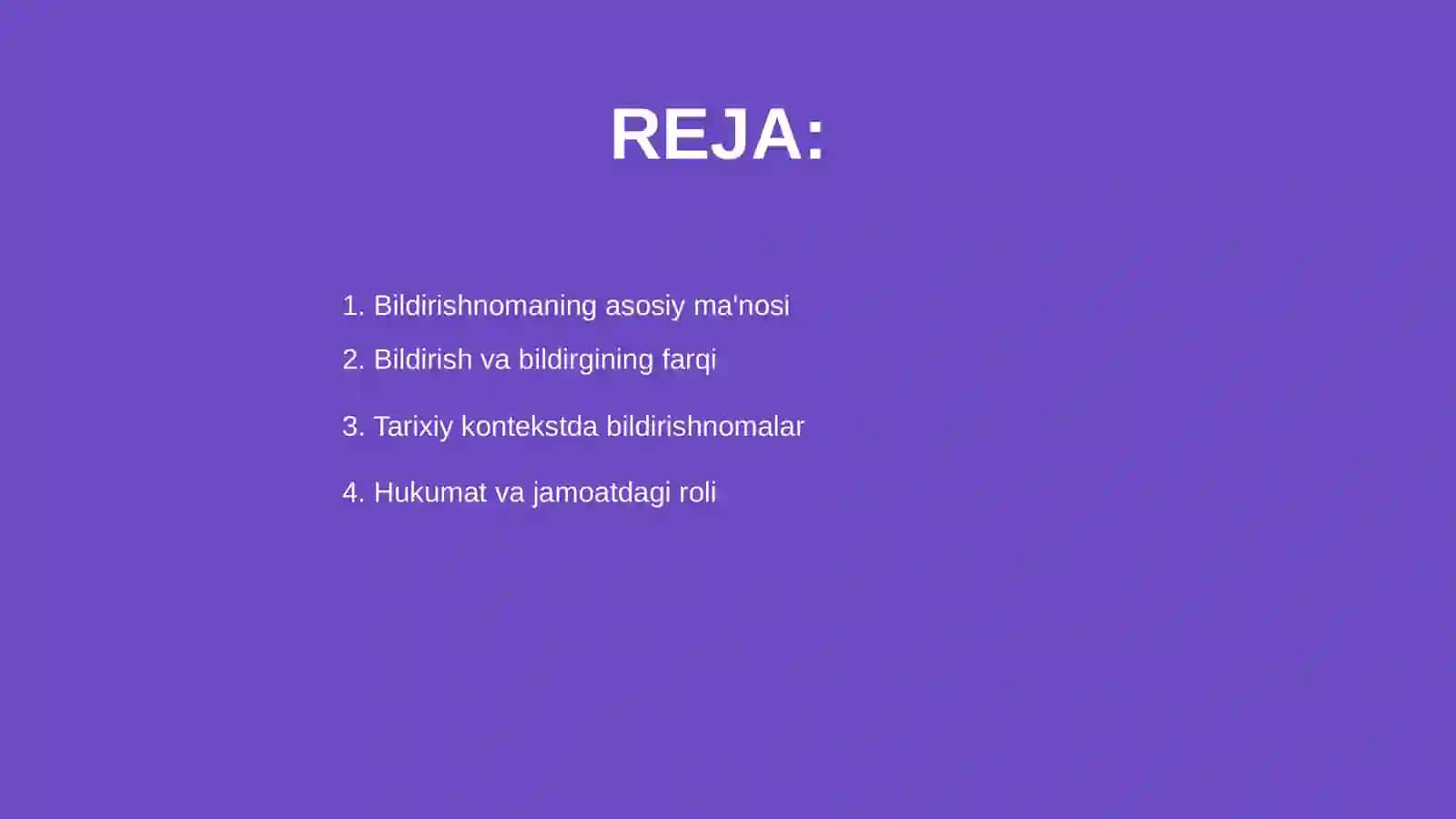 Bildirishnoma,bildirish,bildirgi 2