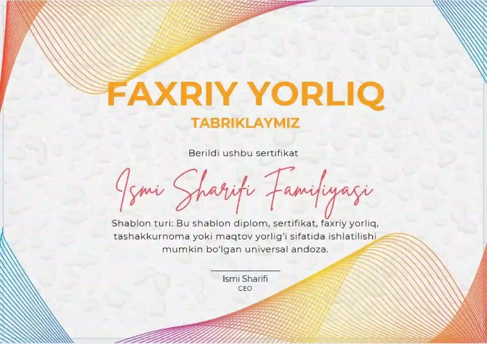 FAXRIY YORLIQ 2