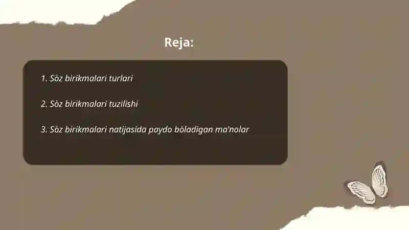 Sòz birikmasi 2