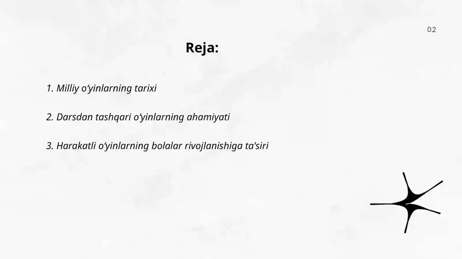 Milliy va Harakatli O'yinlar 2
