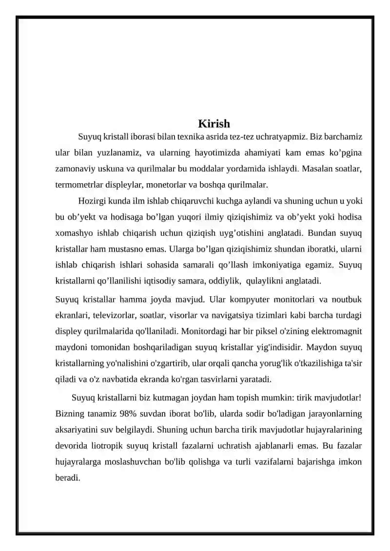 Suyuq kristallar 2