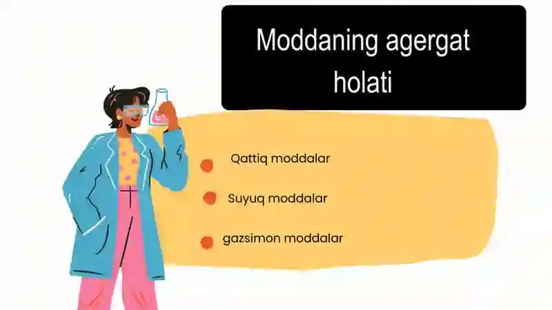 Moddalarning agregat holatlari 2
