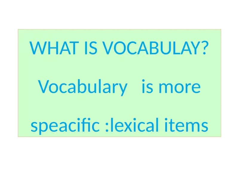 Using interactive methods of teaching Foreign languages to teach vocabulary 2
