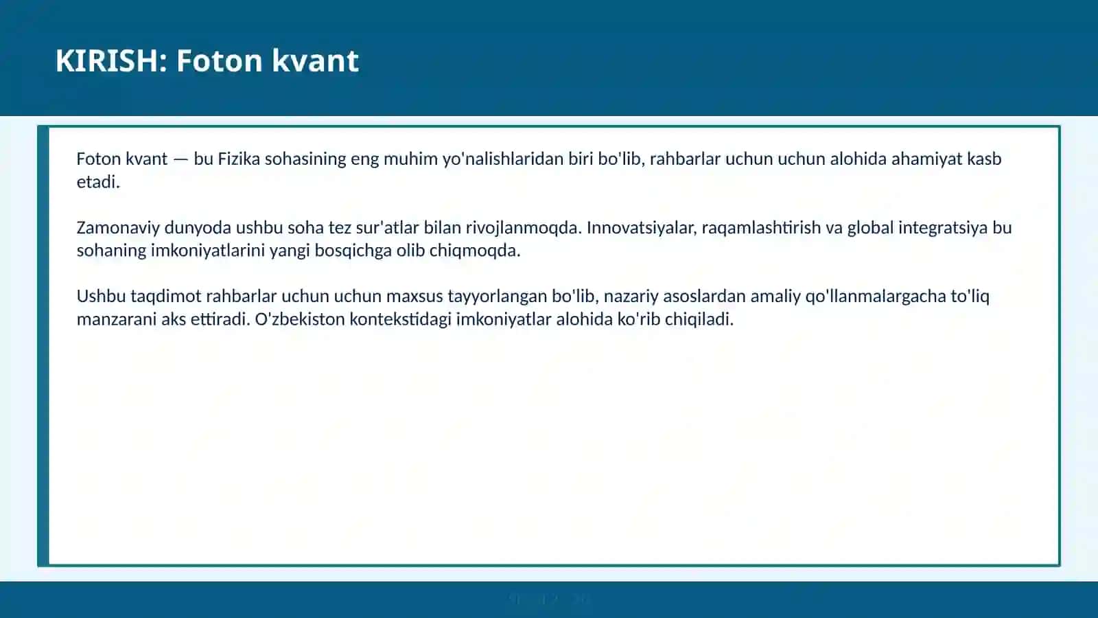 Foton kvant 2