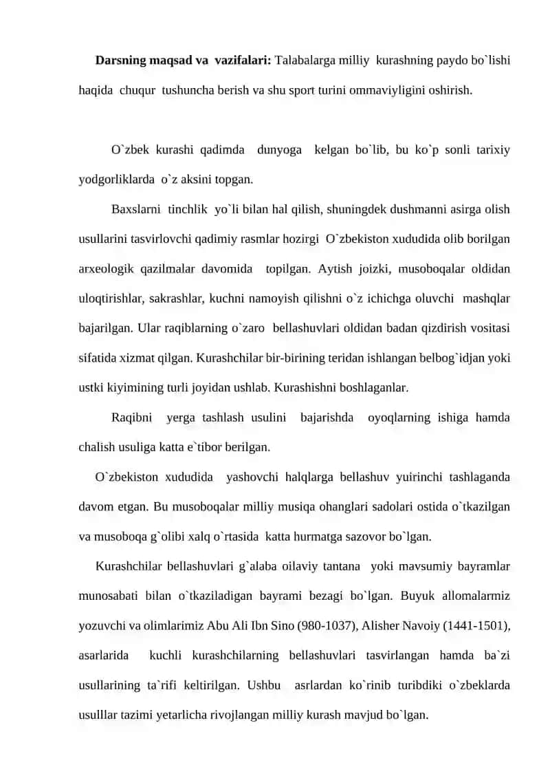 MILLIY KURASH 2