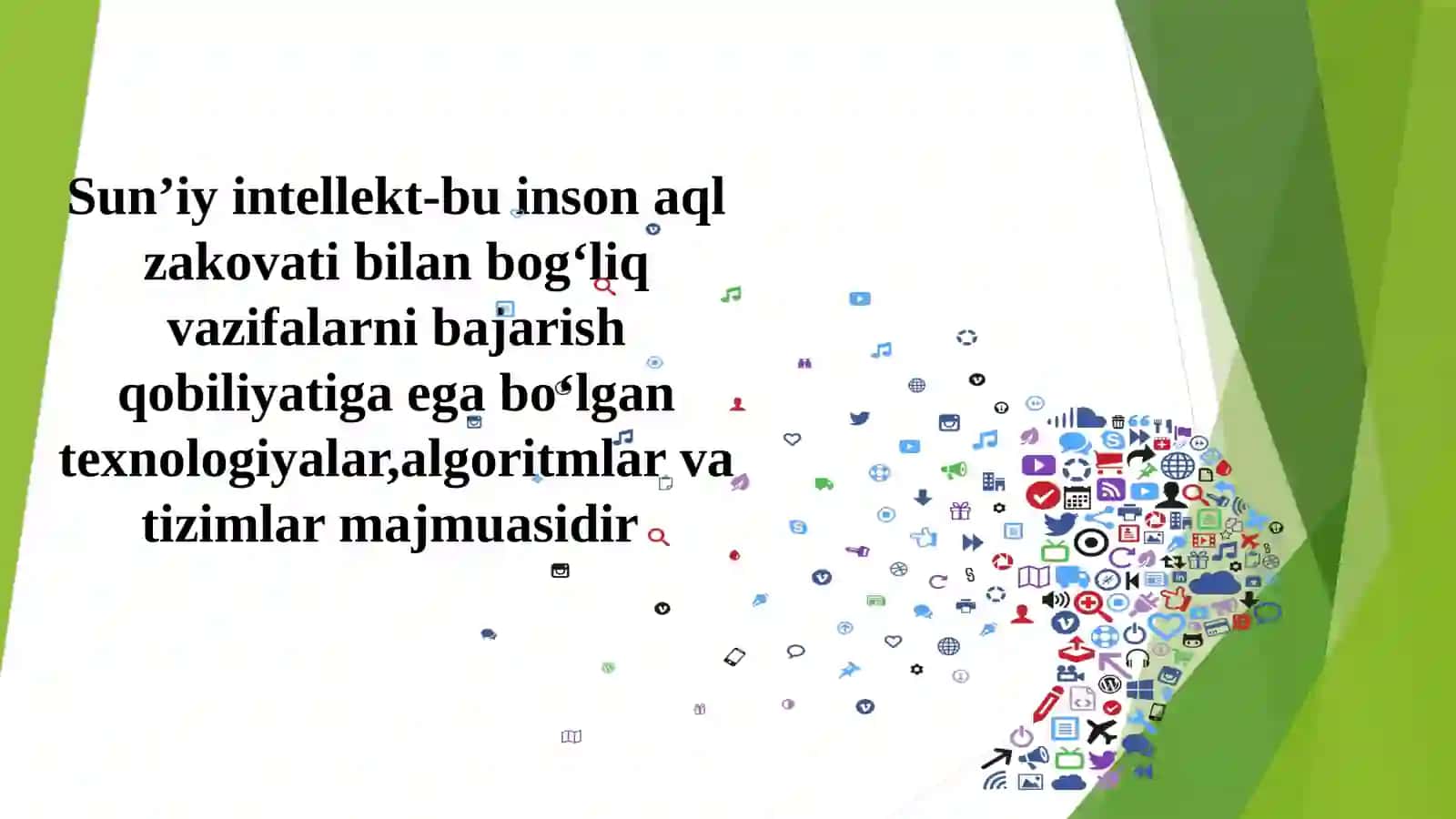 Sun’iy Intellekt Tashkilotchasini Shakllantirish 2