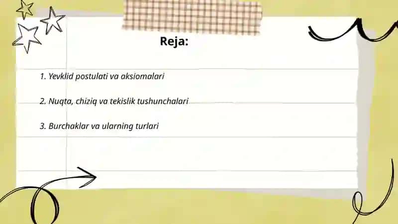 Yevklid geometriyasi 2
