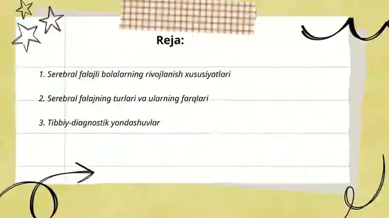 Serebral falajli bolalarning o'ziga hos hususiyatlari 2